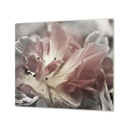 Ochranná doska abstraktný šedý tulipán