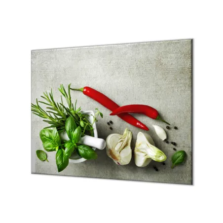Ochranná doska mažiar s bylinkami a chilli